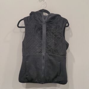The North Face black reversible vest women's M
